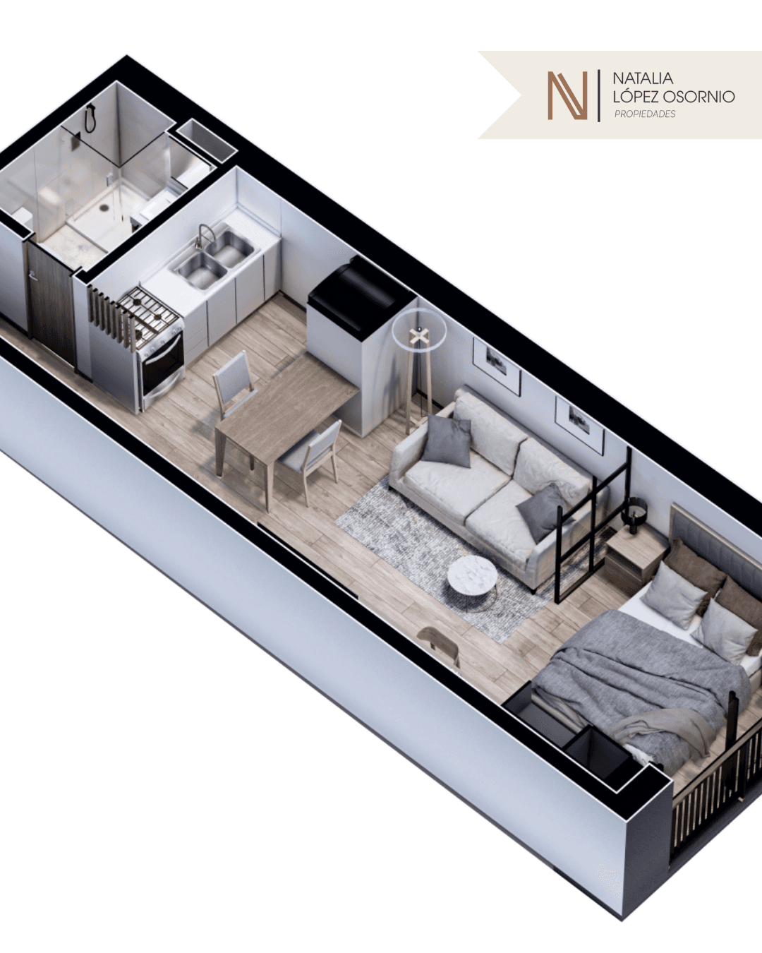  🏡 Dptos. al POZO (Monoambiente) con ascensor en B. M. Moreno - 11